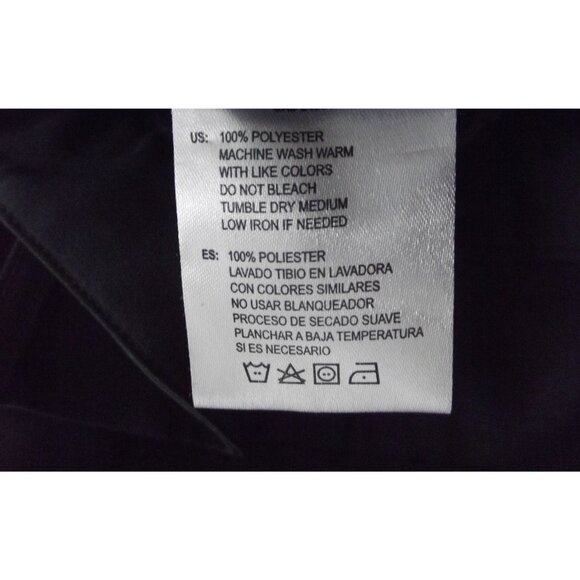 oobe Pants Womens 10 x 29" Gray Polyester Flat Front straight leg Uniform Work - Picture 9 of 10